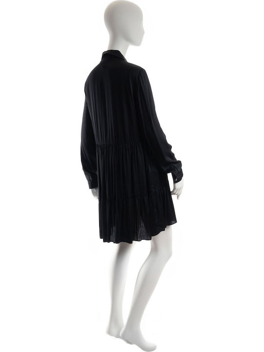 Toi&Moi Mini Shirt Dress Dress Black
