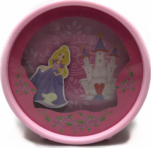 SP Souliotis Princess Kinder Sparbüchse Kunststoff Rosa 15,2x3x15,2cm