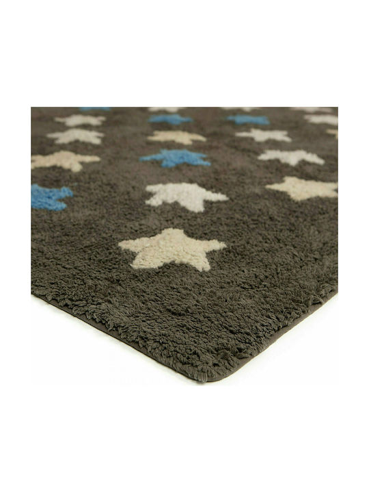 Baby Adventure Stars Kinder Teppich Sterne Braun 120x170cm