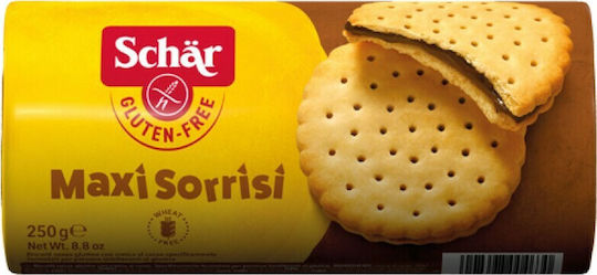 Schar Μπισκότα Sorissi με Γέμιση Σοκολάτα 250gr