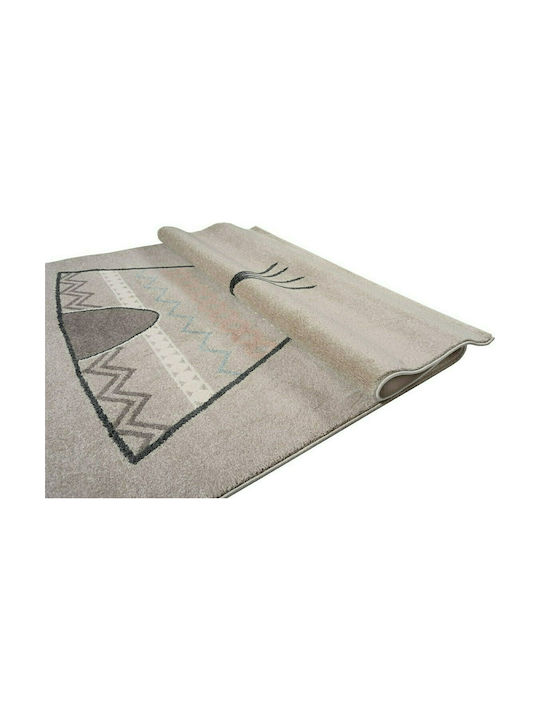 Polcarpet Kids Synthetic Rug Star 4336 160x230cm Beige Multy