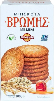 Βιολάντα Biscuiți Ovăz Miere 1buc 200gr