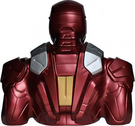 Semic Iron Man Children's Money Box Plastic Red 22cm