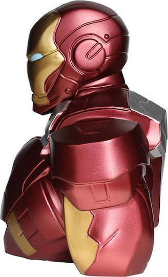 Semic Παιδικός Κουμπαράς Πλαστικός Iron Man Κόκκινος 22cm