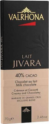 Valrhona Jivara Chocolate Milk with 40% Cocoa 70gr 1pcs