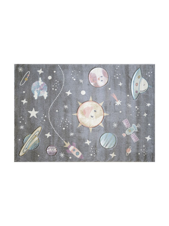 Tzikas Carpets 24266-095 Kids Rug Gri 133x190cm Thickness 13mm 263-0-252-24266-095