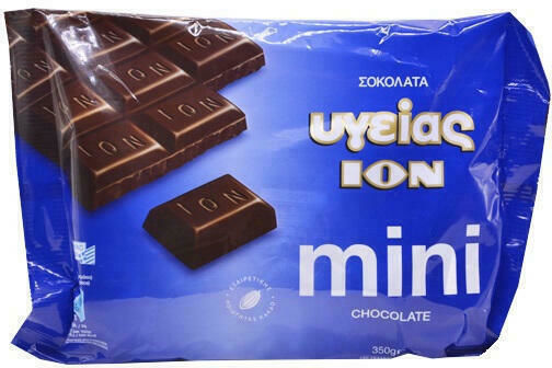 ION Μini Chocolate Treats Dark Sugar-Free 350gr