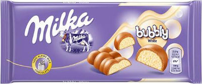 Milka Bubbly White Schokolade Milch 95Übersetzung: "gr" 1Stück