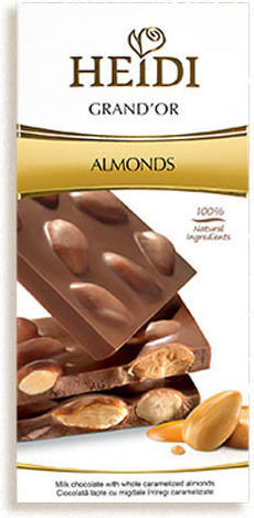 Heidi Grand’or Σοκολάτα Γάλακτος Almonds 100gr