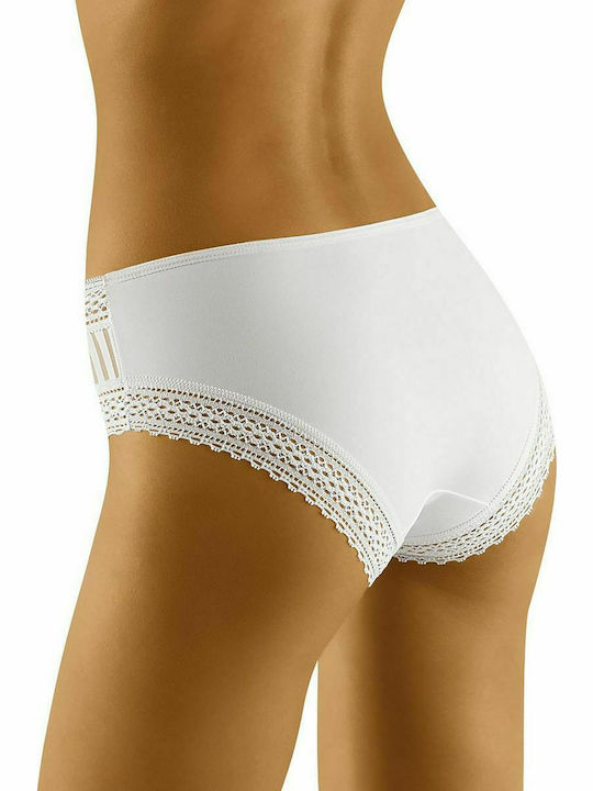 Wolbar Bibi Women's Slip with Lace White 126433