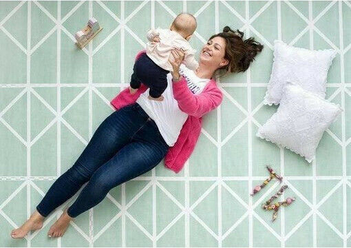Toddlekind Kids Floor Puzzle Nordic Neo Matcha 6 Pieces