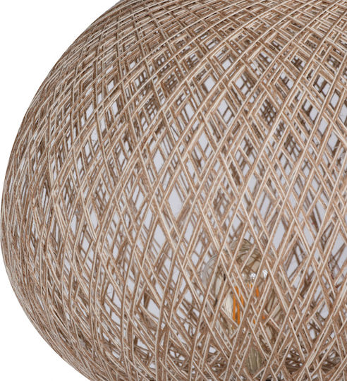 HomeMarkt Φωτιστικό Δαπέδου Υ145xΜ38εκ. με Ντουί για Λαμπτήρα E27 Μπεζ