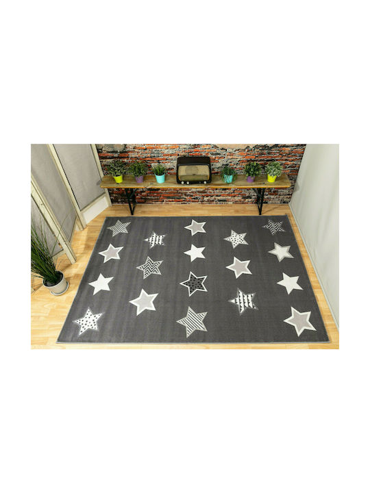 Ezzo A168 Kids Rug Grey 160x230cm Thickness 12mm