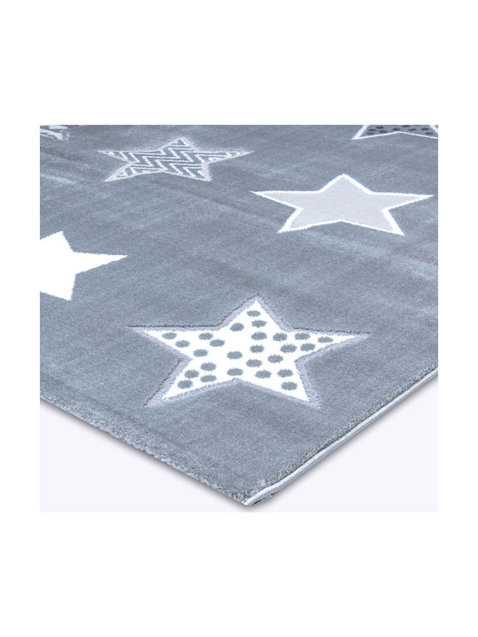Ezzo A168 Kids Rug Grey 160x230cm Thickness 12mm