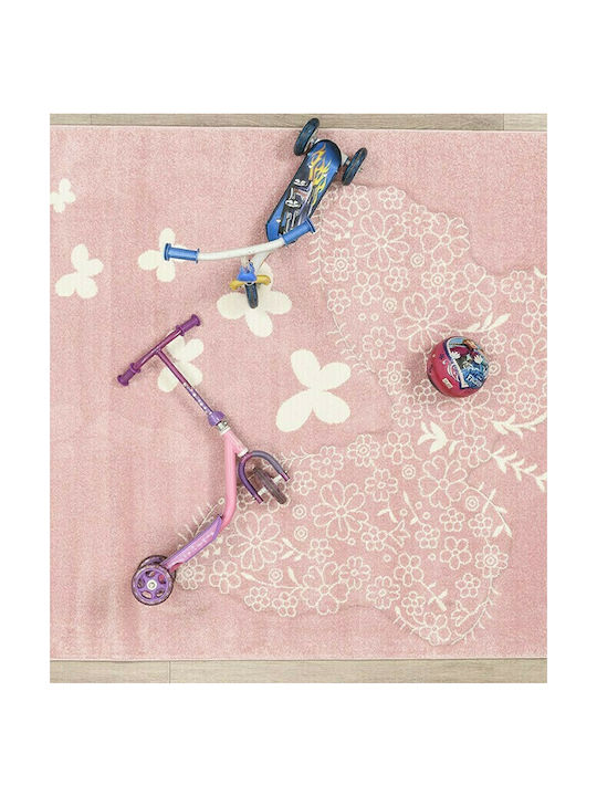 Newplan 1169 Kids Rug Fluturi Roz 133x190cm Thickness 12mm