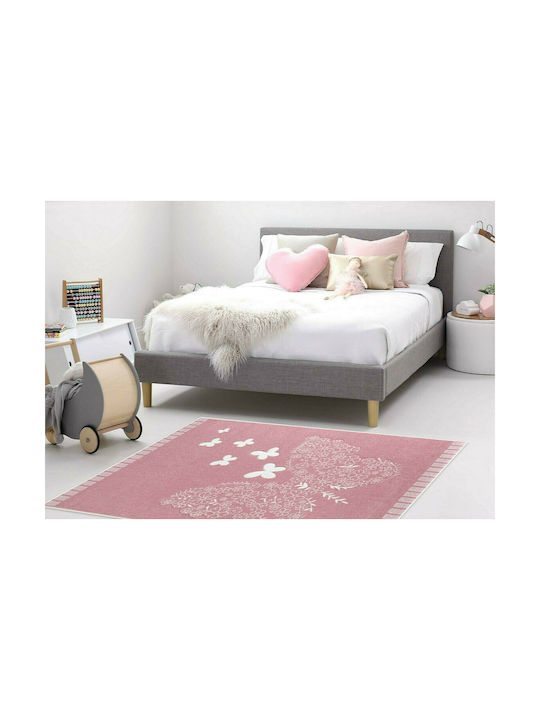 Newplan 1169 Kids Rug Fluturi Roz 133x190cm Thickness 12mm