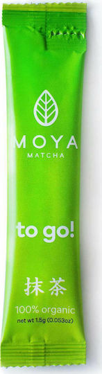 Moya Organic Product Matcha Tea To Go! Daily 24 Bags 1.5gr
