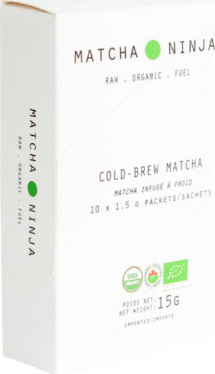 Matcha Ninja Matcha Τσάι Βιολογικό Προϊόν 10 Φακελάκια 15gr