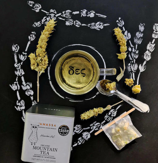Anassa Organics Mountain Tea Organic Product 20gr