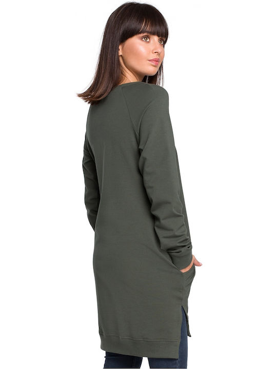 BeWear Women's Long Sweatshirt Green