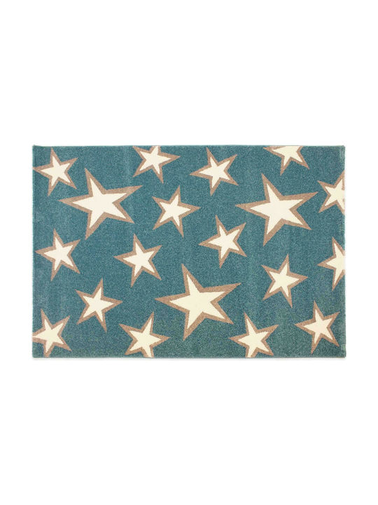 Polcarpet 1589 Kids Rug Stele Turquoise 200x290cm