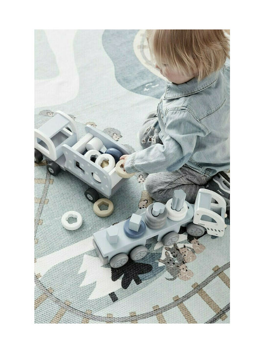 Kids Concept Το Δάσος Παιδικό Χαλί Βαμβακερό Πολύχρωμο 130x170cm