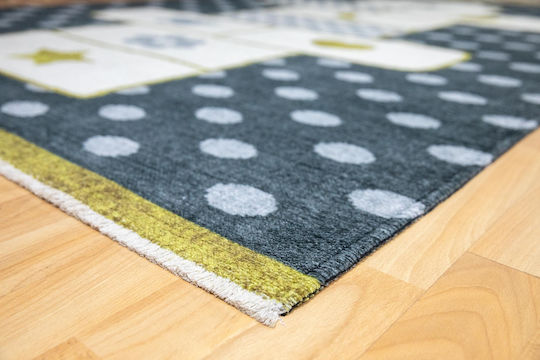Ezzo Hopscotch KD44 Παιδικό Χαλί Γκρι 160x230cm