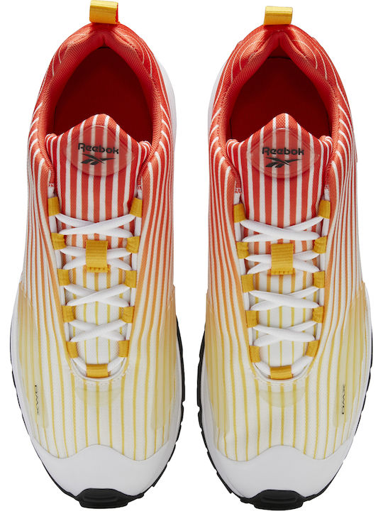 DMX Thrill Мъжки Сникърси Vivid Orange / White / Fierce Gold