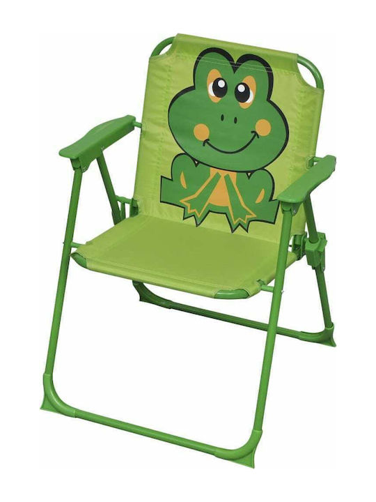 Garden Bistro Kids Table and Chairs Set Green vidaXL