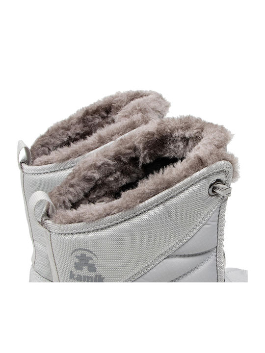 Hannahmid NK2254 Дамски ботуши Сняг с козина Сив