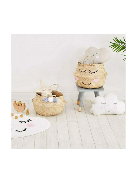 Sass & Belle Cloud Sweet Dreams Παιδικό Χαλί Σύννεφα Βαμβακερό Λευκό 53x69cm Πάχους 53.5mm