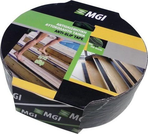 MGI Black Self-Adhesive Grip Tape Black 25mmx5m 1pcs