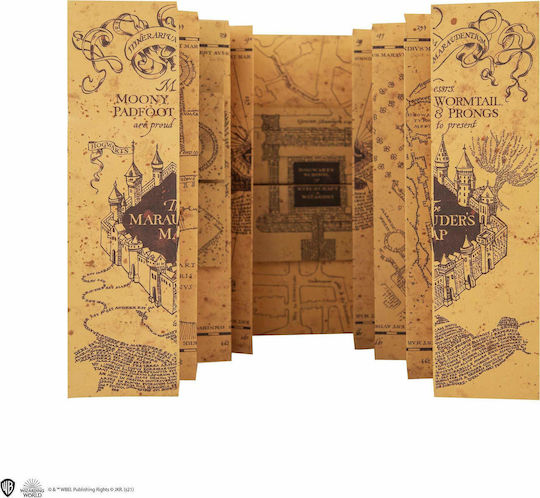 Cinereplicas Σημειωματάριο Marauder's Map με Λάστιχο