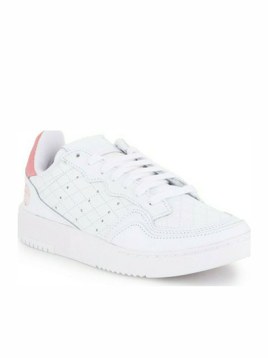 Adidas Supercourt Femei Sneakers Cloud White / Glow Pink