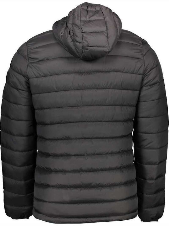 Sergio Tacchini 103-10014 Men's Winter Puffer Jacket Black