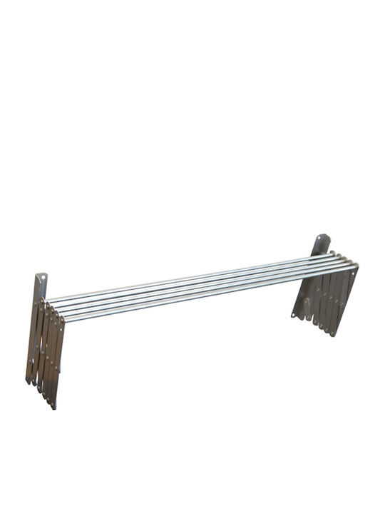 Aluminum Folding Wall Mounted Balcony Railings with Hanging Length 4m