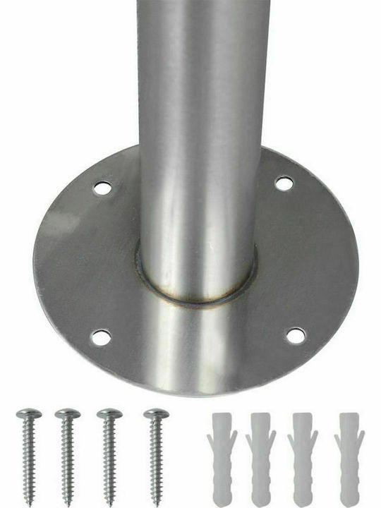 vidaXL Outdoor Mailbox Inox in Silver Color 30x12x40cm