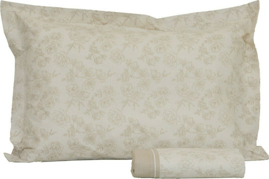 Anna Riska Mix & Match Baby Sheet Crib Cotton Beige 120x165cm