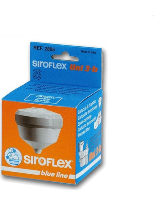 Siroflex Ersatz-Wasserfilter für Wasserhahn aus Aktivkohle UNI 3-b