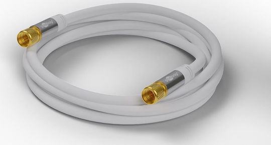 Goobay Satellite Cable F-Connector male - F-Connector male 10m (70653)