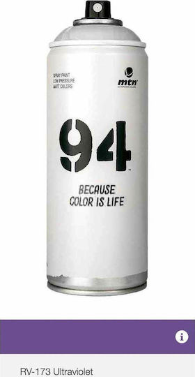 Montana Colors Spray Paint 94 with Matt Effect Ultraviolet RV-173 400ml