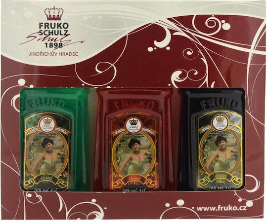 Fruko Schulz Set Miniaturi Băuturi Green / Red / Black 3buc 40ml