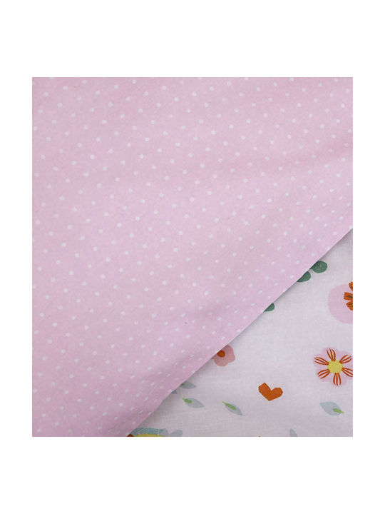 Nima Sweetland Baby Sheets Set Crib Cotton Multicolored 120x170cm 3pcs