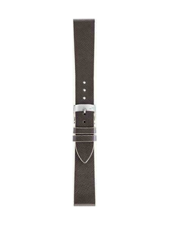 Morellato Zante Leather Strap Brown 20mm