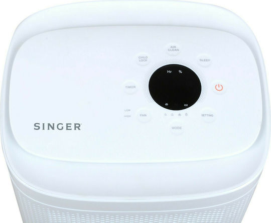 Singer SmartIon Dehumidifier with Compressor and Ionizer 12lt