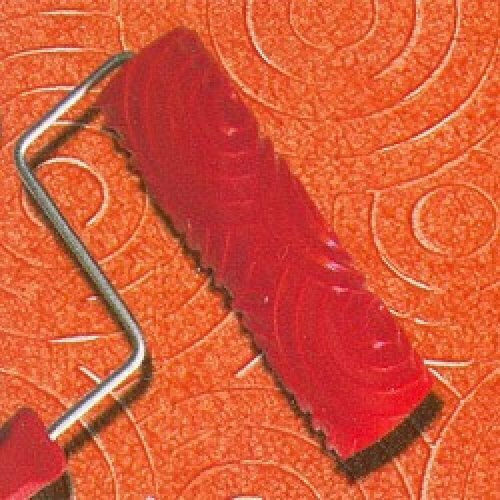 Rollex Λάστιχο Κύκλοι Ρολό Βαφής Τεχνοτροπίας 18cm με Διάμετρο 6mm