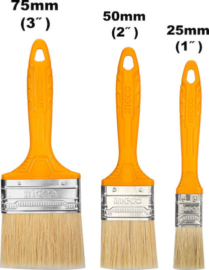 Ingco Πινέλο Βαφής Ίσιο 75mm
