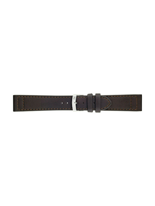 Morellato Leather Strap Brown 20mm