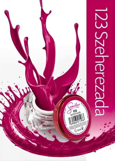 Semilac UV 123 Gel Νυχιών Φούξια 5ml