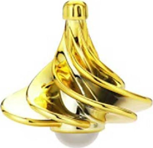 WinSpin Stress Relief Fidget- und Antistress-Spielzeug Metall Gold